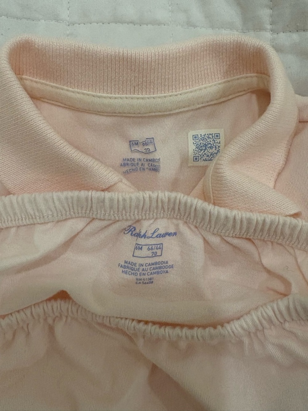 Ralph Lauren Light Pink Polo Dress with Ruffle Hem - Picture 4 of 4